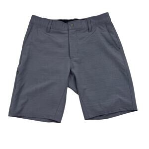 BYLT Kinetic Gray/Iron Athleisure Water Resistant Performance Shorts Men's M